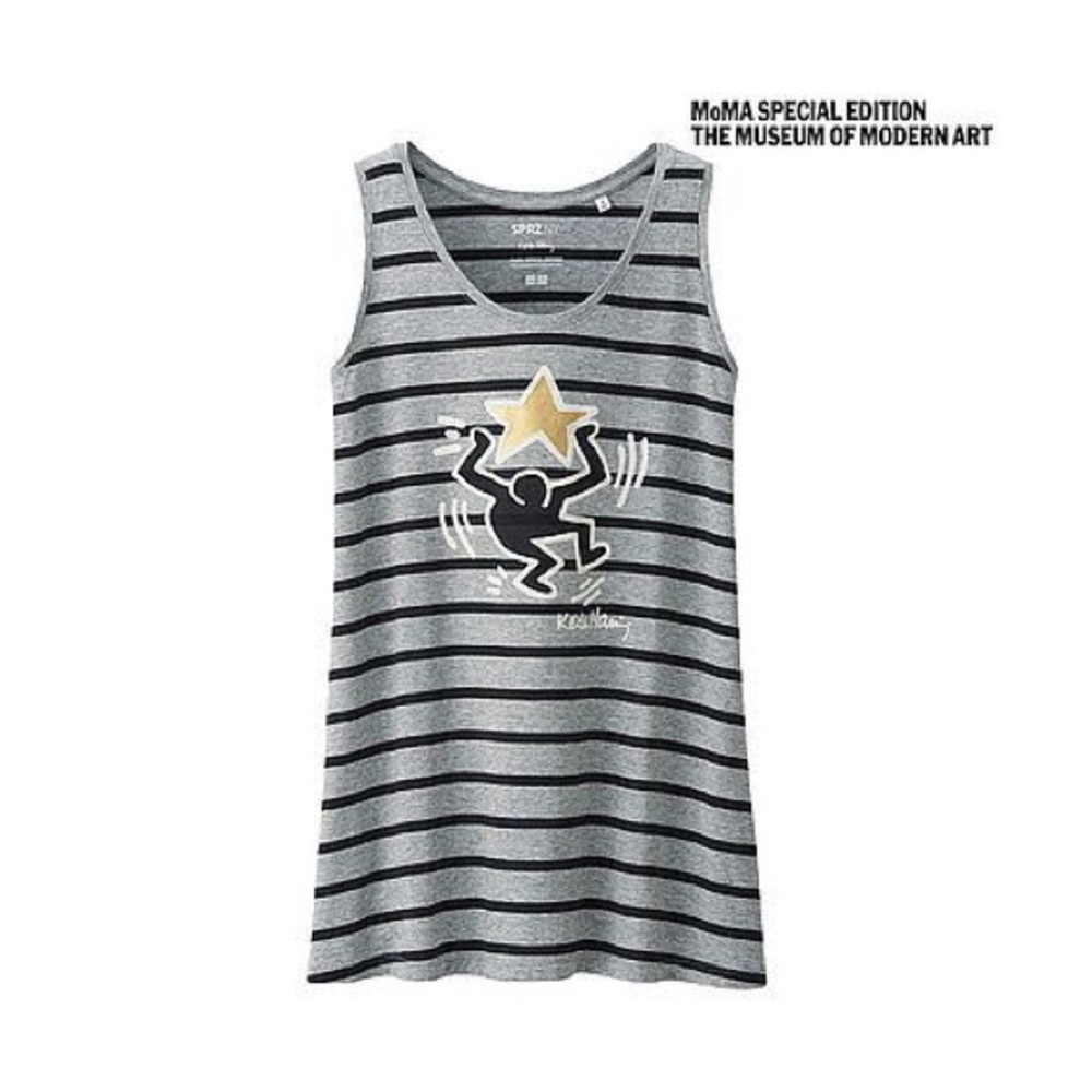 uniqlo SPRZ NY keith haring tank MoMA